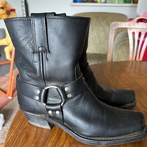 Frye Harness Boots size 9.